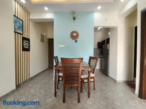 Modern 1BHK Apartment near Candolim Beach with Pool and Gym - Image 3