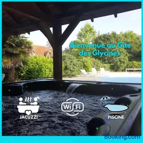 Gite 06-Les Glycines avec piscine & jacuzzi-5 pers - Image 1
