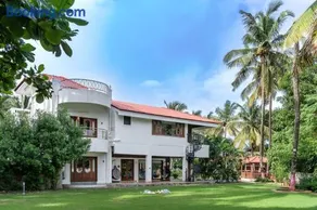 SaffronStays Euphoria Shores - 6BR villa with bar counter, pool & lawns 400m from Kihim Beach in Alibaug - Image 2
