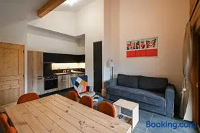 Dans résidence neuve LE SNOW ROC sur les pistes, appartement 8 personnes 2 chambres et coin montagne avec Terrasse WIFI et SAUNA - Image 4