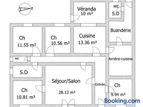 Maison rénovée avec grand jardin, proche des Sables-d'Olonne, 4 chambres, terrasse et Wifi - FR-1-426-187 - Image 1