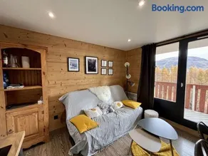 Studio cabine confortable, 30m², 5 pers, piscine, balcon, proche pistes, commerces - Alpe d'Huez - FR-1-405-361 - Image 1