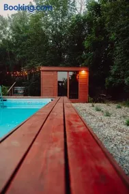 Dziki zakątek Piskornia dom z sauną,balią,jacuzzi - Image 4