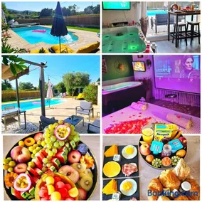 App jacuzzi & piscine privée - loveroom - Suite Emeraude - Image 2