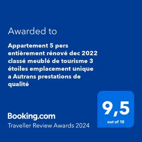le face au tremplin Appartement 5 pers entièrement rénové dec 2022 classé meublé de tourisme 3 étoiles emplacement unique a Autrans proche du village prestations de qualité - Image 1
