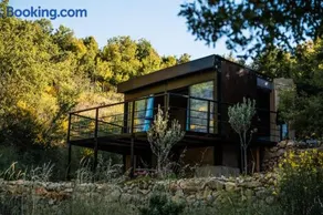 Cedar Cabin Escape, Solar, Terrace & Hiking - Image 3