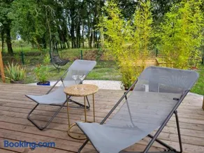 Chalet 18 tout confort pour un séjour dans domaine avec Piscine et en bordure Lac avec plage artificielle - Image 4