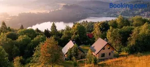 RUBIESZCZA domki z widokiem na jezioro i góry, Bieszczady - Image 1