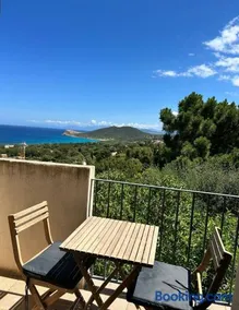 T3 rénové vue mer à Corbara avec climatisation - Image 2
