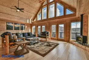Laurel Creek Falls - Luxury Log Cabin with Hot Tub, Game Room and Theater - Image 3
