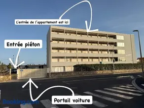 Côté Soleil Apt 4e étage Face à la mer Accès direct plage Parking Clim Wifi - Image 2