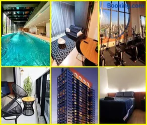 Studio 705 Premium no Centro de Chapecó com Sacada, Piscina, Academia e Vaga Garagem - Prédio Alto Padrão - Image 1