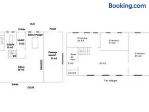 Gîte de charme avec cour et jardin, proche château, cheminée, ping-pong, draps inclus - Image 4