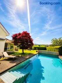 Stylish house with garden, sauna & pool - Image 1
