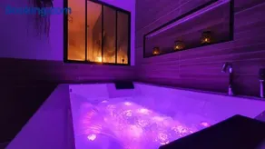 SAUNA, BALNEO, TERRASSE, PARKING, Le tout totalement privé dans maison indépendante à la décoration soignée, ensoleillé et sans vis à vis, Prise VE, Calme et discrétion Garantis, Idéalement situé pour visiter la région, Animaux bienvenues - Image 5