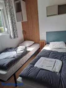 Mobile home 6 à 8 personnes, camping avec piscine à Deauville - Image 1