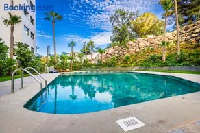 Seaview 2BR Apt Near Beach, AC, Pool, Balcony - Image 2