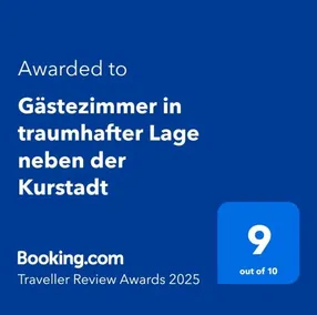 Gästezimmer in traumhafter Lage neben der Kurstadt - Image 2