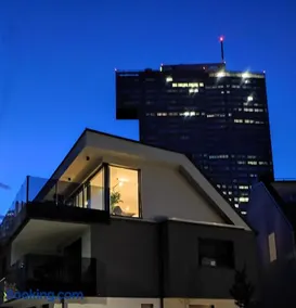 Luxuriöses Penthouse mit Blick auf die UNO-City und dem Kaiserwasser. 3Schlafzimmer, 2 Bäder, privat Lift ins Apartment - Image 3
