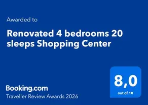 Renovated 4 bedrooms 20 sleeps Shopping Center - Image 1