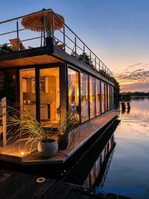 Bohéa Spa Hausboot mit Sauna und Kamin - Image 1