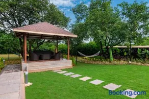 Classique Woods by StayVista with Lawn with Gazebo & Bar, Indoor Fun - Image 3