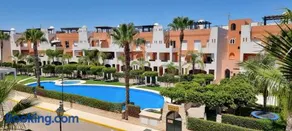 Apartamentos Paraíso Vera Playa, Ed Nuku Hiva, Bajo W con jardín y piscina privada a pie de playa, WIFI - Image 1