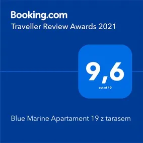 BLUE MARINE APARTAMENT 19 z Tarasem i widokiem na morze przy plaży - Image 1