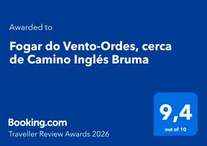 Fogar do Vento-Ordes, cerca de Camino Inglés Bruma - Image 2