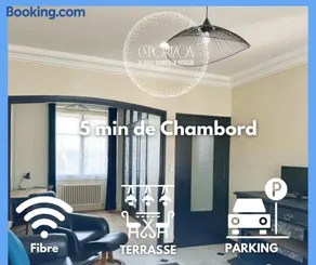 Grande Maison-5 min de Chambord-3 chambres-Loire à vélo 100 m- 10 min de Blois - Image 1
