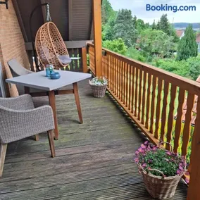 Landhaus Korf - Ferienwohnung im Weserbergland mit großem Balkon - Image 3