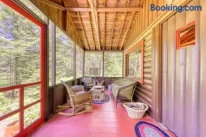 Vintage, Log Cabin in the Woods with Beach Club Access About One Mile Away - Image 2