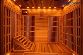 Sauna Cabin Hot Tub Vintage Jukebox Fire Pit - Image 1