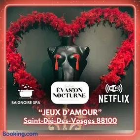 Suite Jeux d’Amour Jacuzzi / Love Room - Image 1