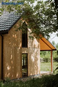 Domek "Pod Laskiem" DomkinadBugiem - jaccuzzi na życzenie, wspólne dla 2 domków - Image 1
