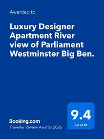 Luxury Designer Apartment River view of Parliament Westminster Big Ben. - Image 3