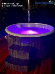 A tiny house with a garden and a hot tube - Image 2