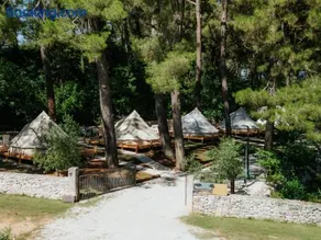 Camp 'Dvor' bell tent accommodation - Image 2