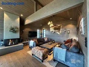 Modern cabin at Høgevarde panoramic view, fireplace and EV station - Image 4