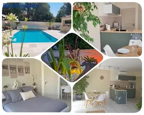 Un air de Provence climatisé, piscine disponible seulement en fin de journée - un parking gratuit - Proche de l'A7-A9 - Image 1