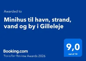 Minihus til havn, strand, vand og by i Gilleleje - Image 2