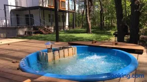 Luksusowa Willa pod Lasem, Otwock - Shared garden, sauna, wood hot tub between two apartments ! Hot tub seasonal May to October - Image 4