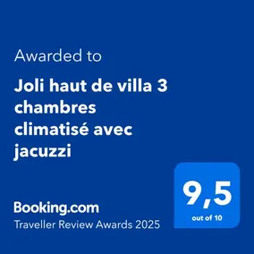 Joli haut de villa 3 chambres climatisé avec jacuzzi - Image 2