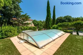 Appartamento con barbecue, giardino e piscina | Vista sul giardino | Ideale per il telelavoro - Image 4