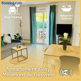 T2 Cosy, résidence sécurisée, parking privé - Image 1