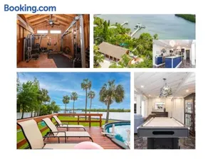 Huge Waterfront Mini-Resort w Gym, Dock & Pool - Image 1