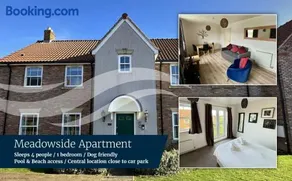 Meadowside Apartment - Part of the The Bay Filey Holiday Village with pool, gym and direct beach access, pub, restaurant, tennis and meadows walks - Image 1