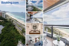Vista DE CINEMA do 19 andar da Praia BARRA da TIJUCA - Portaria 24h, Estacionamento, Wi-Fi 35mbps, Ar Condicionado - BANHEIRO RECEM REFORMADO - Image 1