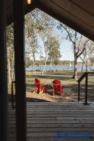 Lakefront Glamping Safari Tent 5 The Hummingbird - Image 1