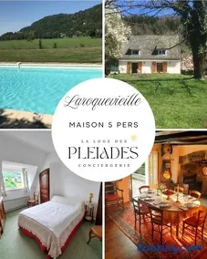 Maison 6 personnes au cœur de la nature avec piscine Parc des Volcans - Image 1